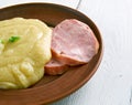 Pease pudding Royalty Free Stock Photo