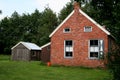 Peat colony and open air musuem in the village of Barger-Compascuum Royalty Free Stock Photo