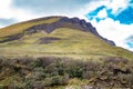 Peat cutting between Benbulbin and Benwiskin in County Sligo - Donegal Royalty Free Stock Photo