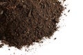 Peat soil Royalty Free Stock Photo