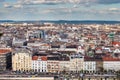 Peautiful panorama of Budapest city