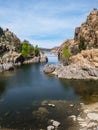Peavine Trail. Watson Lake in the Granite Dells of Prescott, Arizona Royalty Free Stock Photo