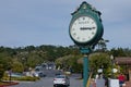 Outdoor Rolex Clock in Pebble Beach, California Royalty Free Stock Photo