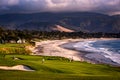Pebble Beach golf course, Monterey, California Royalty Free Stock Photo