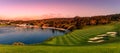 Pebble Beach golf course, Monterey, California, usa