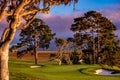 Pebble Beach golf course, Monterey, California, usa