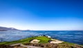 Pebble Beach golf course, Monterey, California, usa Royalty Free Stock Photo