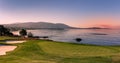 Pebble Beach golf course, Monterey, California, USA Royalty Free Stock Photo