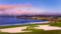 Pebble Beach golf course, Monterey, California, USA Royalty Free Stock Photo