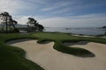 Pebble beach golf links, calif Royalty Free Stock Photo