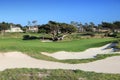 Pebble Beach Golf Royalty Free Stock Photo