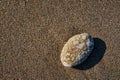 Pebble on the beach on the Greek island Royalty Free Stock Photo