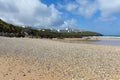 Pebble beach Newquay North Cornwall UK Royalty Free Stock Photo