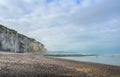 Pebble beach and shoreline at the Alabaster Coast