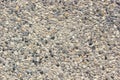 pebble gravel floor