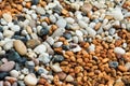 Pebble stone background Royalty Free Stock Photo