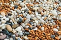 Pebble stone background Royalty Free Stock Photo