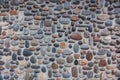 Pebble Stone Wall Royalty Free Stock Photo