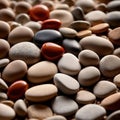 Pebble stones pattern background abstract wallpaper Royalty Free Stock Photo