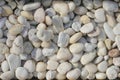 Pebble stones, White stones and marble, Sea stones background