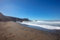 Pebble strewn beach at Big Sur on the Central Coast of California United States Royalty Free Stock Photo