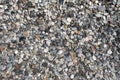 Pebbles background beach gray stones texture pattern backdrop Royalty Free Stock Photo