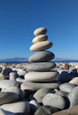 Pebbles balance Royalty Free Stock Photo