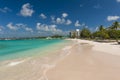 Pebbles Beach in Barbados Royalty Free Stock Photo