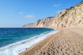 Pebbles Beach and Blue Sea Royalty Free Stock Photo