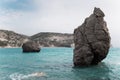 Pebbles Beach and Blue Sea Royalty Free Stock Photo