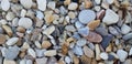 Pebbles beach, stones background Royalty Free Stock Photo