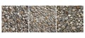 pebbles exposed aggregate stone texture surface Royalty Free Stock Photo