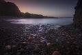 Pebbles on Rotherslade Bay Royalty Free Stock Photo