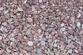 Pebbles stones red pink texture background Royalty Free Stock Photo