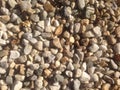 Pebbles, stones, tinyrocks, washed polished pebbles Royalty Free Stock Photo