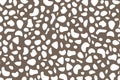Pebbles texture, brown seamles texture background, dots, spots, vector illustration