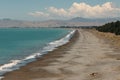 Pebbly beach in Cloudy Bay