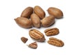 Pecan nuts Royalty Free Stock Photo