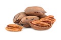 Pecan nuts Royalty Free Stock Photo