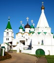 Pechersky Ascension Monastery Nizhny Novgorod Royalty Free Stock Photo