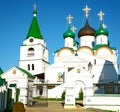 Pechersky Ascension Monastery Nizhny Novgorod Royalty Free Stock Photo