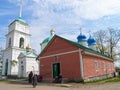 PECHORY, RUSSIA. Church of St. Barbara the Great Martyr and Forty Martyrs of Sevastia