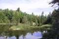 Peck Lake, Algonquin Provincial Park Royalty Free Stock Photo