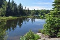 Peck Lake, Algonquin Provincial Park, Ontario, Canada Royalty Free Stock Photo