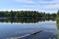 Peck Lake, Algonquin Provincial Park, Ontario, Canada Royalty Free Stock Photo