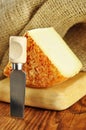 Pecorino, typical italian cheese Royalty Free Stock Photo