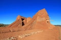 Pecos church from south Royalty Free Stock Photo