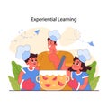 Pedagogy. Experiential learning, method of children upbringing and education