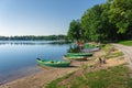 Pedal Boats and Rowboats at Lake Galve - Trakai, Lithuania