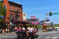 Pedal powered party bikes in Nashville, TN Royalty Free Stock Photo